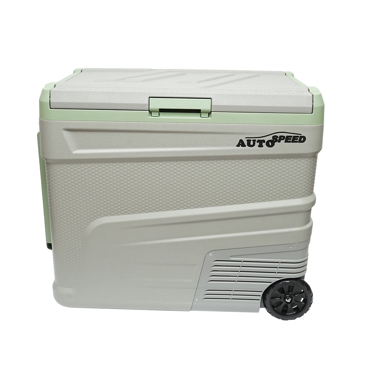Frigider auto cu compresor 60W, capacitate 64.2L, tensiune alimentare 12-24-220V, ecran LCD, USB, 692x416x585mm G65 AUTOSPEED